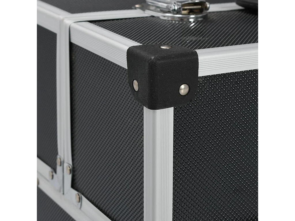 Cassetta degli attrezzi valigia degli attrezzi valigetta degli attrezzi carrello degli attrezzi cassetta degli attrezzi portadocumenti 38 cm nero 02_0003216