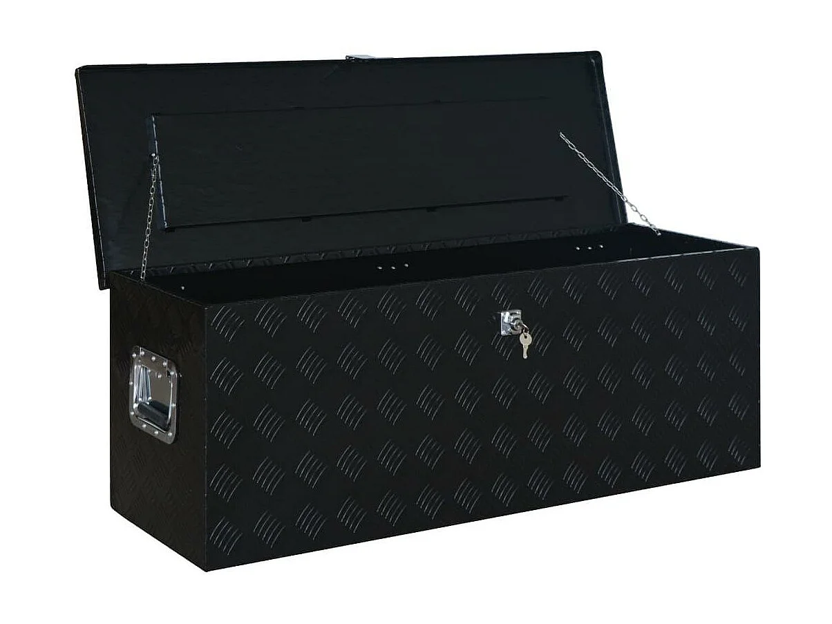 Caja de aluminio 108,5 x 37 x 40 cm negro 02_0003196