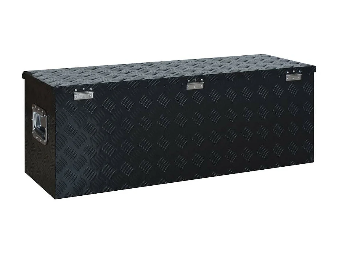 Caja de aluminio 108,5 x 37 x 40 cm negro 02_0003196