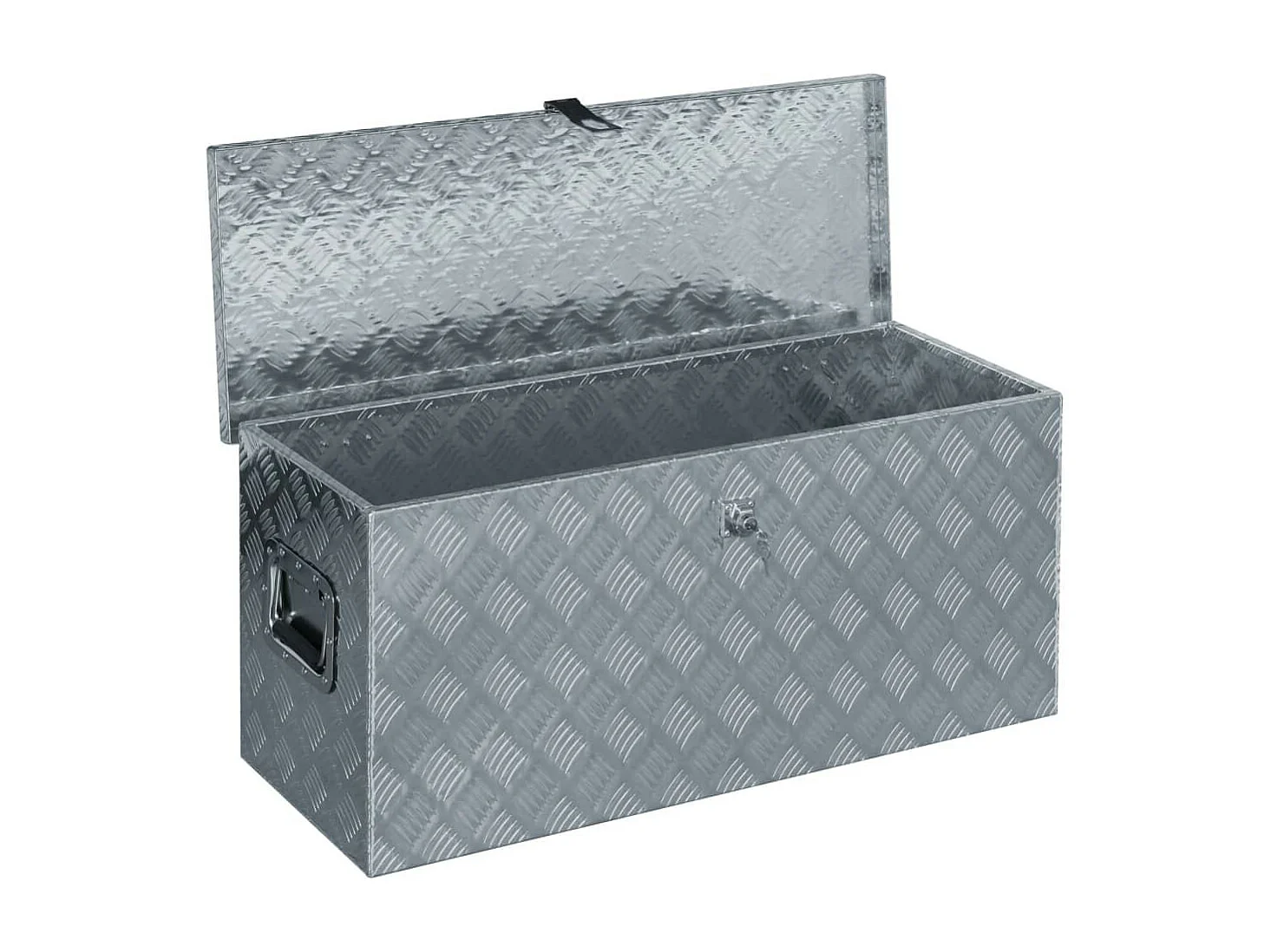 Boîte en aluminium outils aluminium argenté 90.5 x 35 x 40 cm 02_0003211