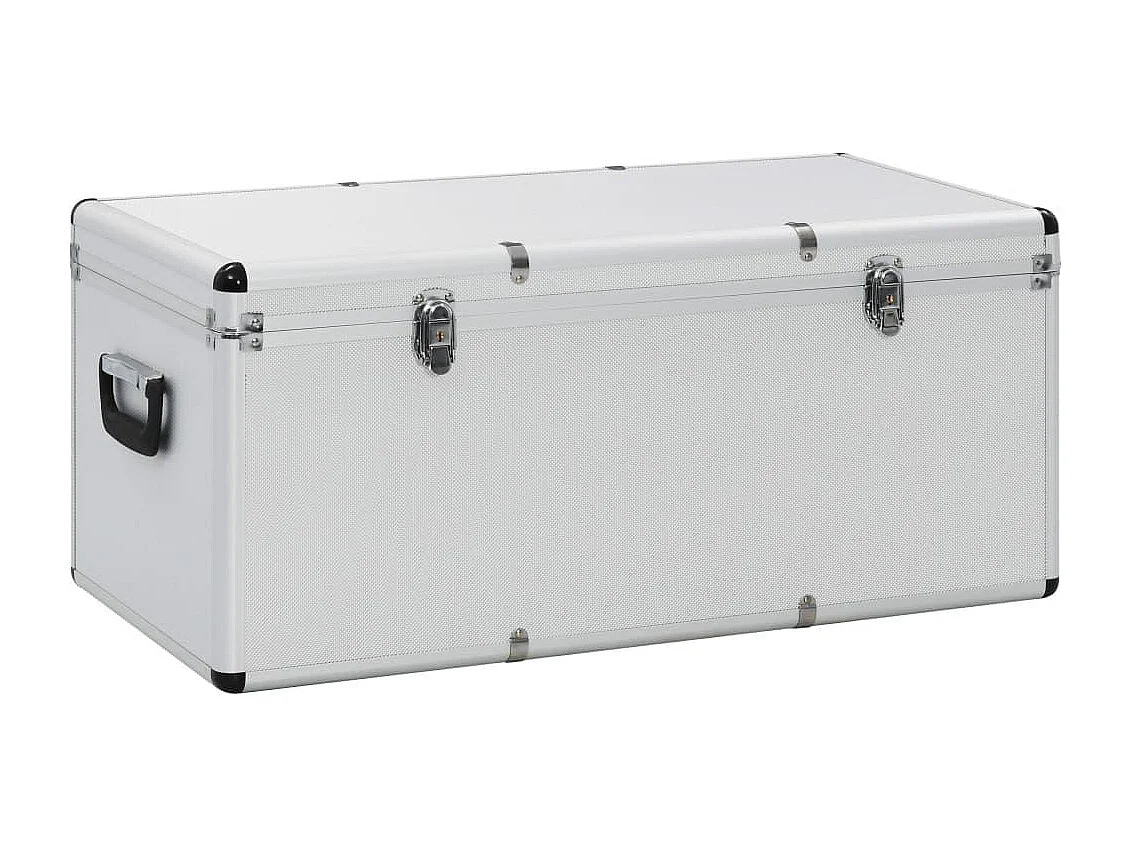 Boîtes de rangement 3 aluminium argenté 76 x 40 x 36 cm 02_0003232