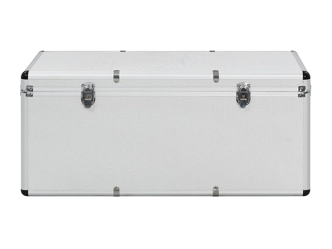 Boîtes de rangement 3 aluminium argenté 76 x 40 x 36 cm 02_0003232