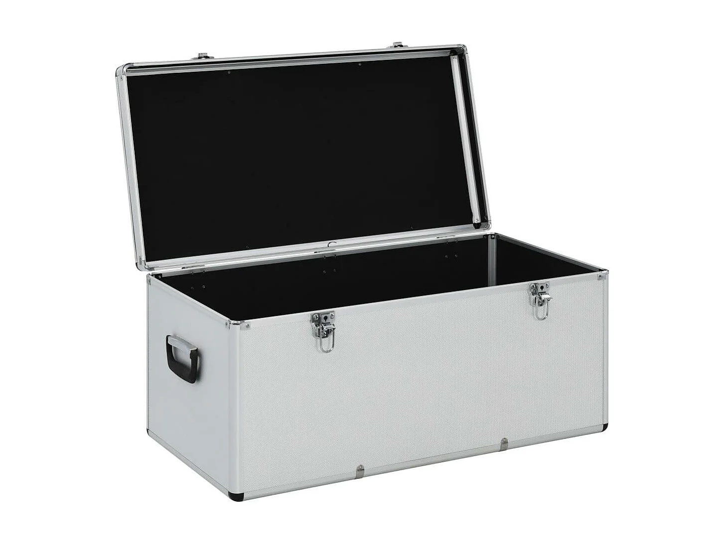 Boîtes de rangement 3 aluminium argenté 76 x 40 x 36 cm 02_0003232