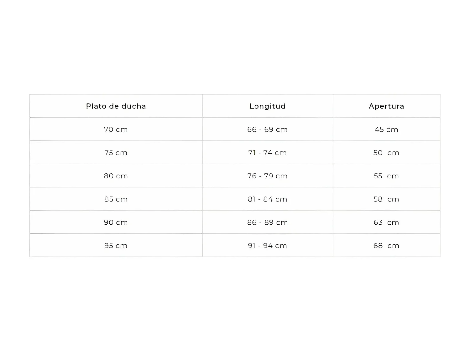 Porte de douche pliante PRISMA 85 cm  Sans paroi latérale