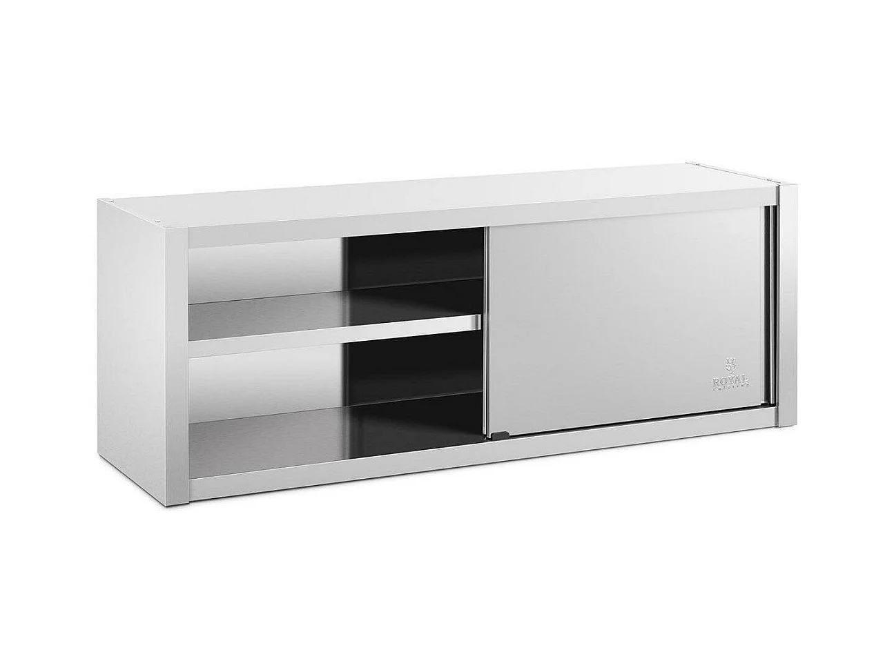 Pensile alto da cucina professionale - 160 x 45 cm acciaio inox 14_0000469
