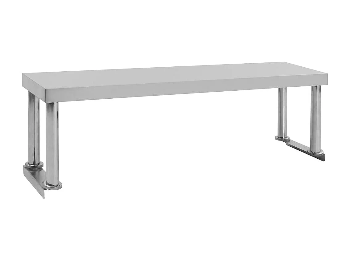 Étagère de table de argenté 120 x 30 x 35 cm 02_0000011