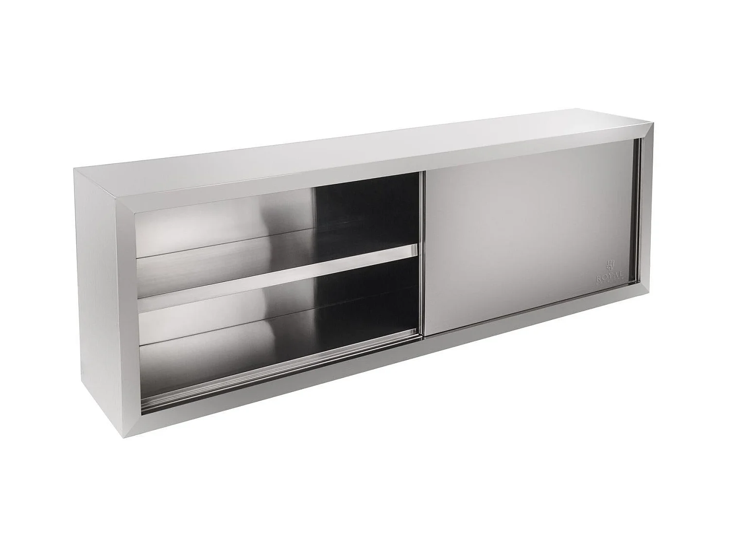 Mueble de pared de cocina profesional de acero inoxidable 160 x 40 x 65 cm 3614121