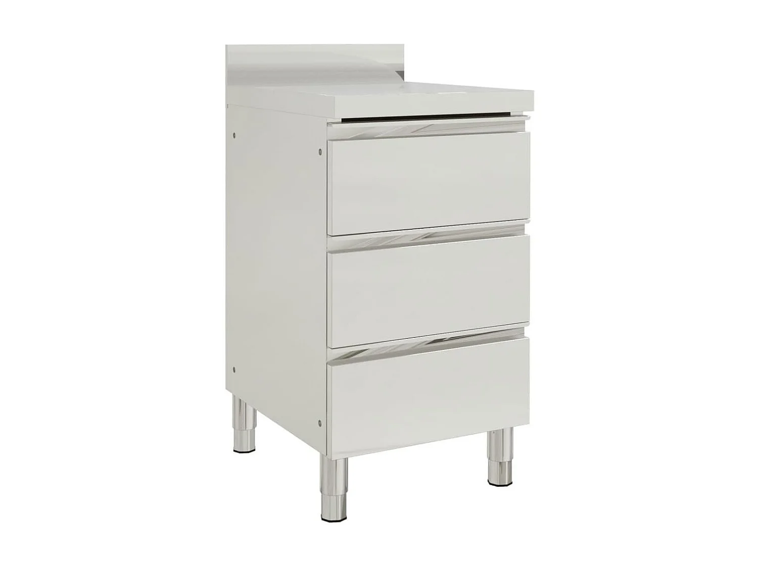 Armoire de cuisine commerciale argenté 50 x 60 x 95 cm 02_0000002