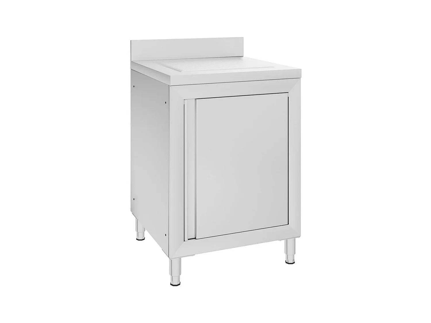 Armoire de cuisine commerciale argenté 60 x 60 x 95 cm 02_0000003