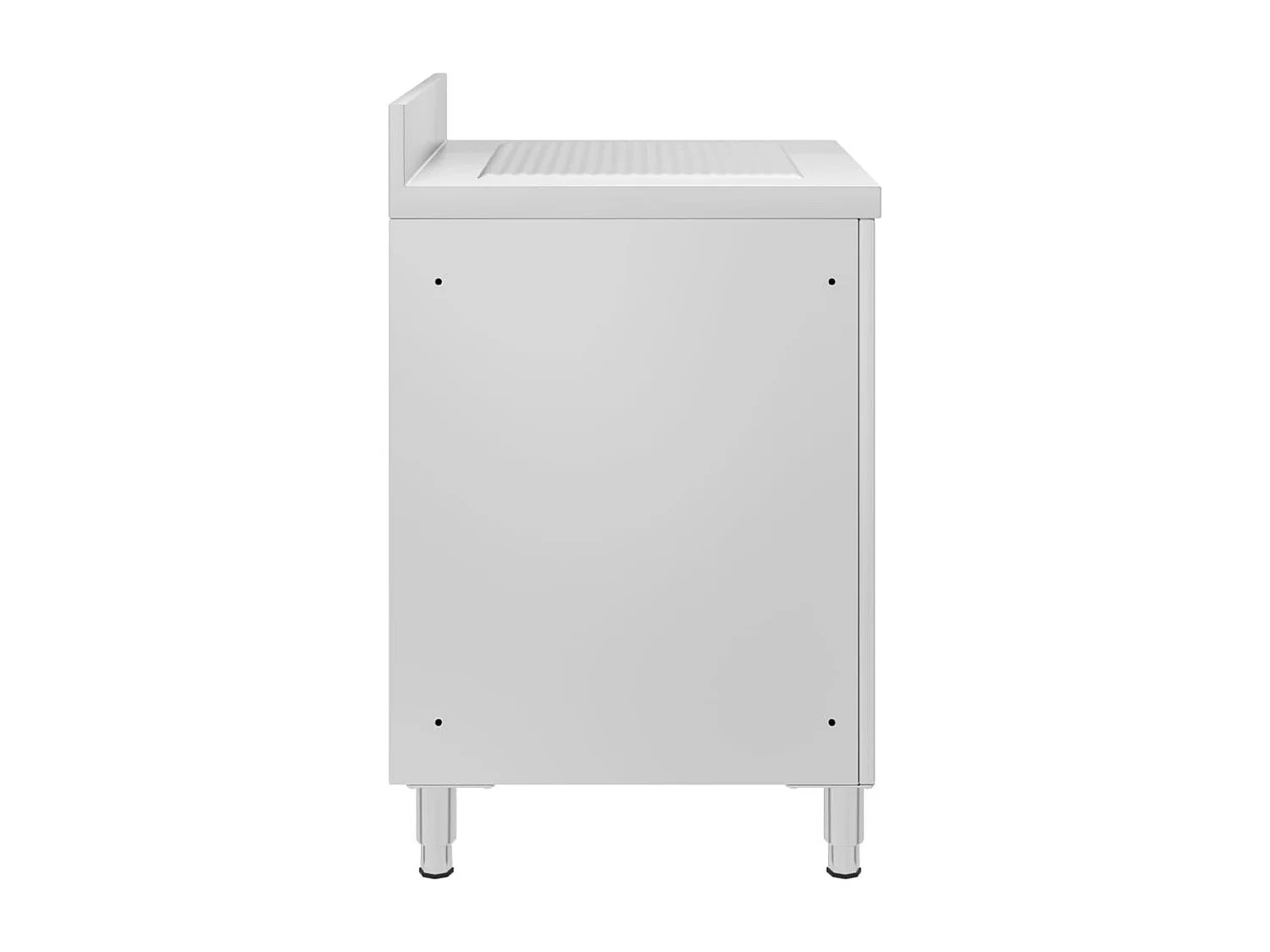 Armoire de cuisine commerciale argenté 60 x 60 x 95 cm 02_0000003