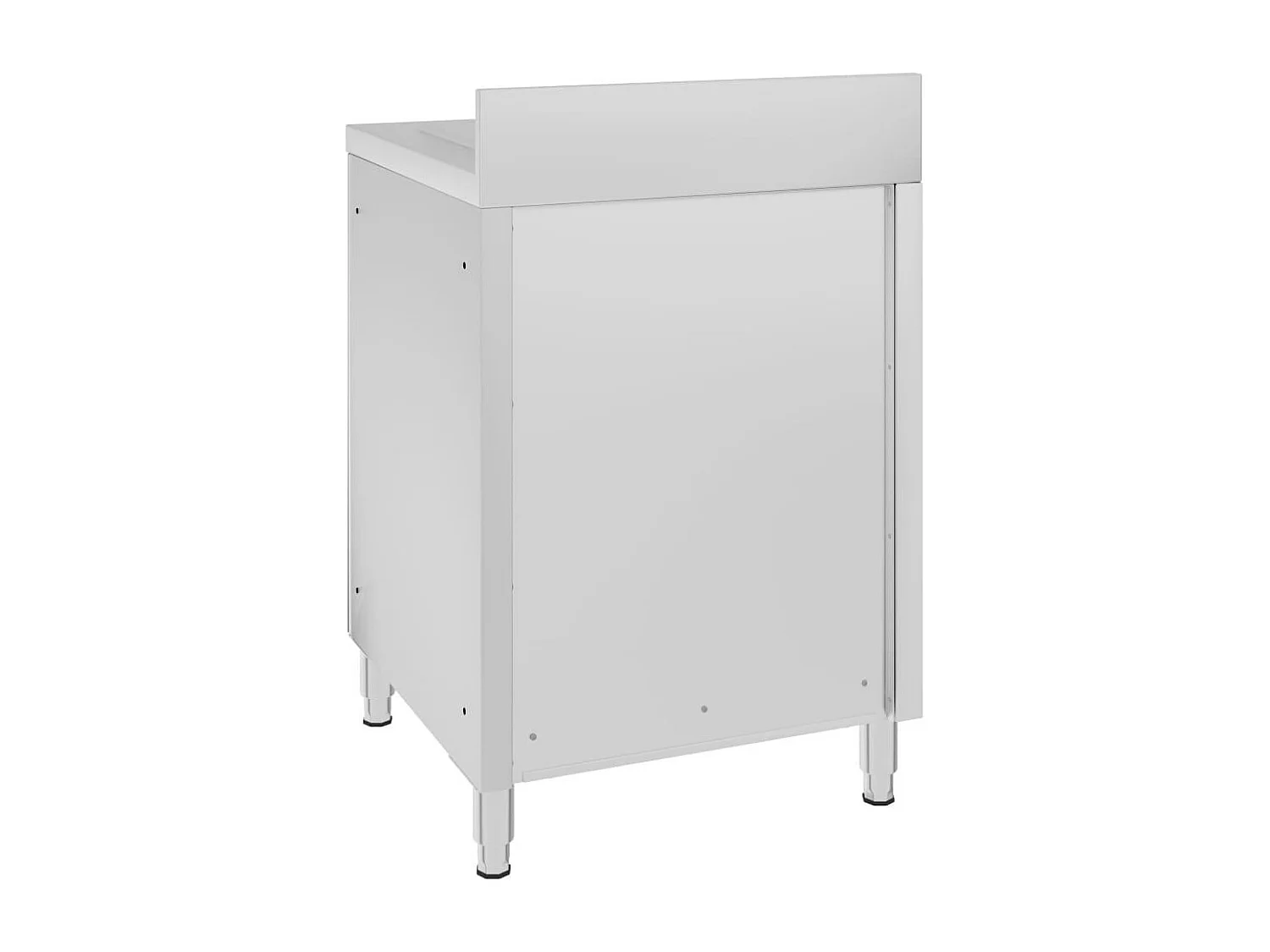 Armoire de cuisine commerciale argenté 60 x 60 x 95 cm 02_0000003