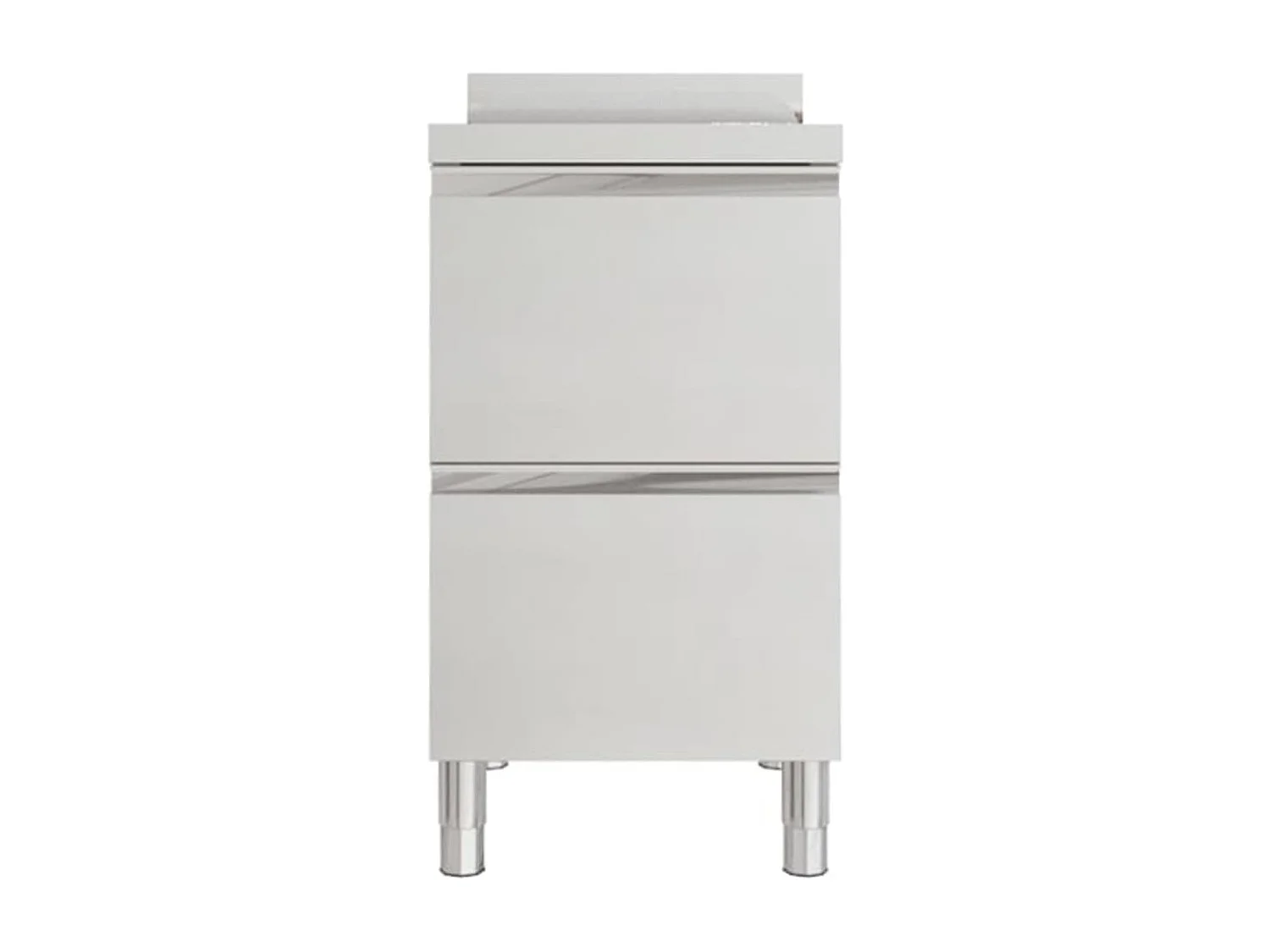 Lot de 2 Armoires argenté 50 x 60 x 95 cm 02_0000007