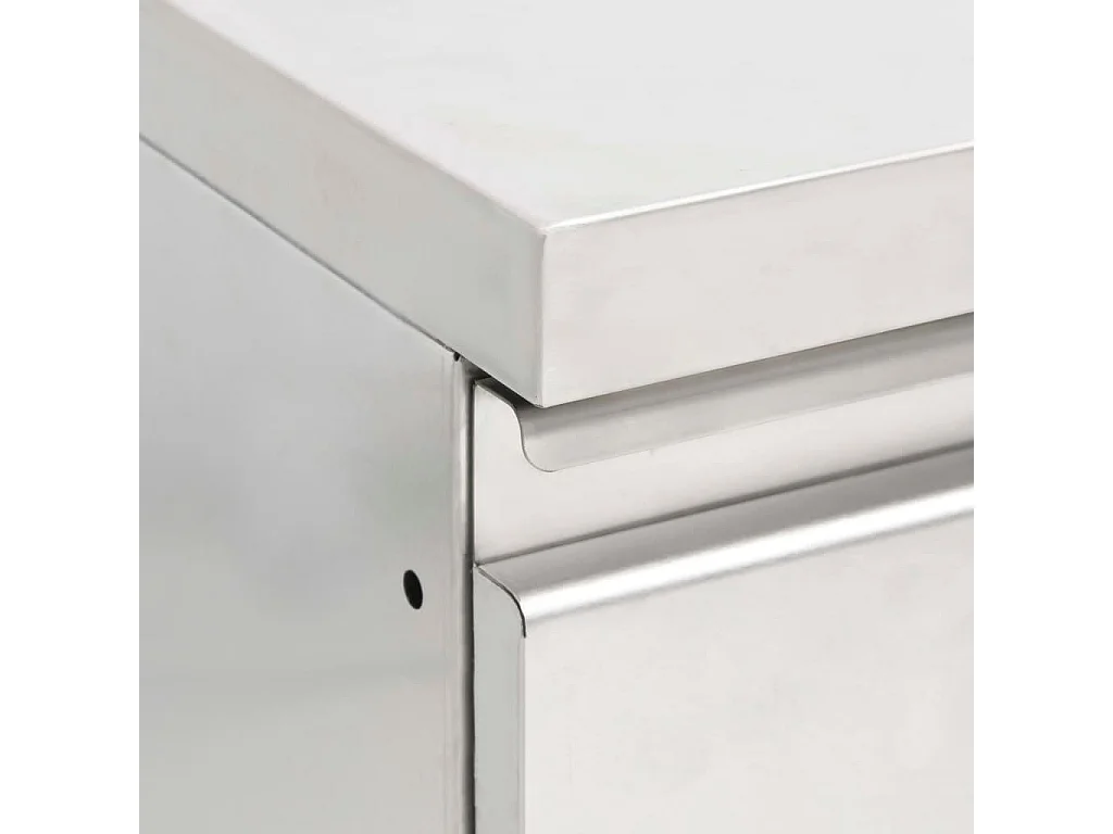 Armoire de cuisine commerciale argenté 50 x 60 x 96 cm 02_0000001