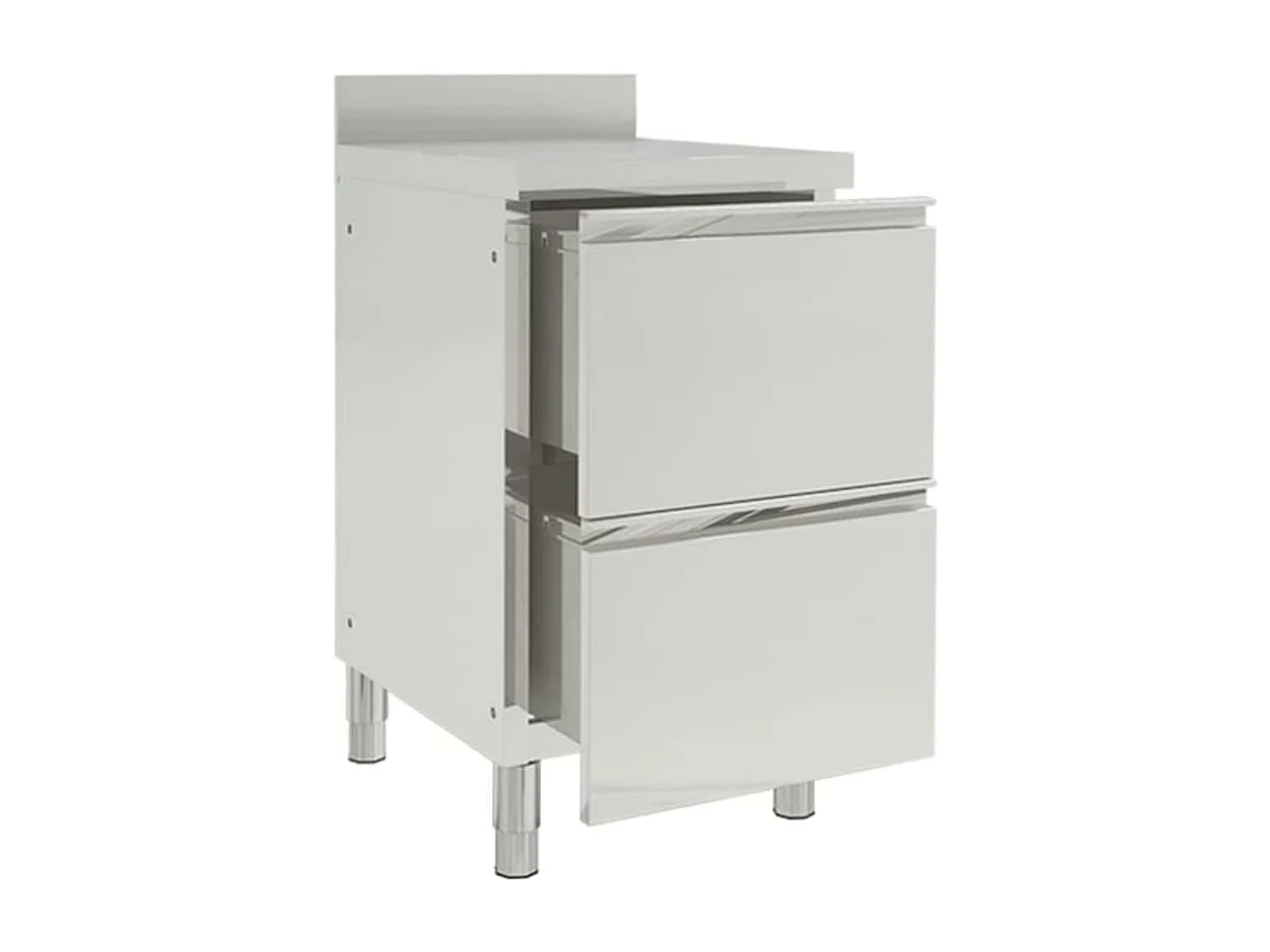 Armoire de cuisine commerciale argenté 50 x 60 x 96 cm 02_0000001