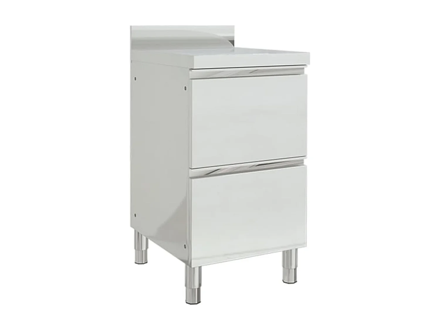 Lot de 2 armoires argenté 50 x 60 x 95 cm 02_0000004