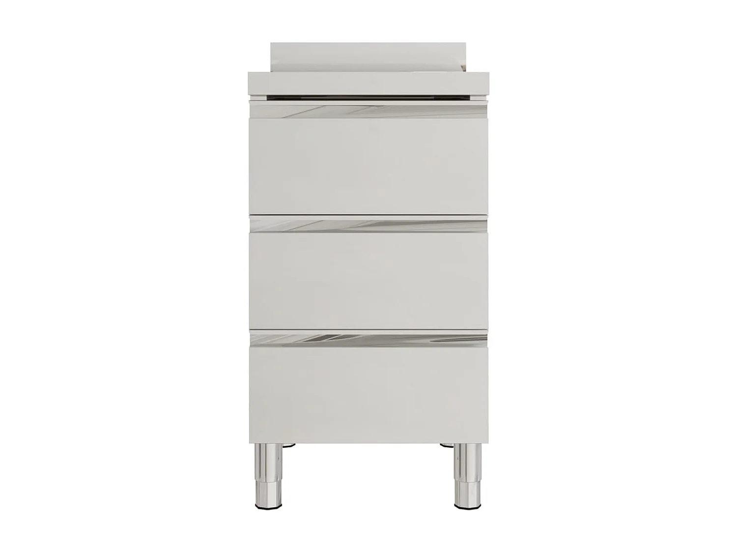 Lot de 2 armoires argenté 50 x 60 x 95 cm 02_0000008