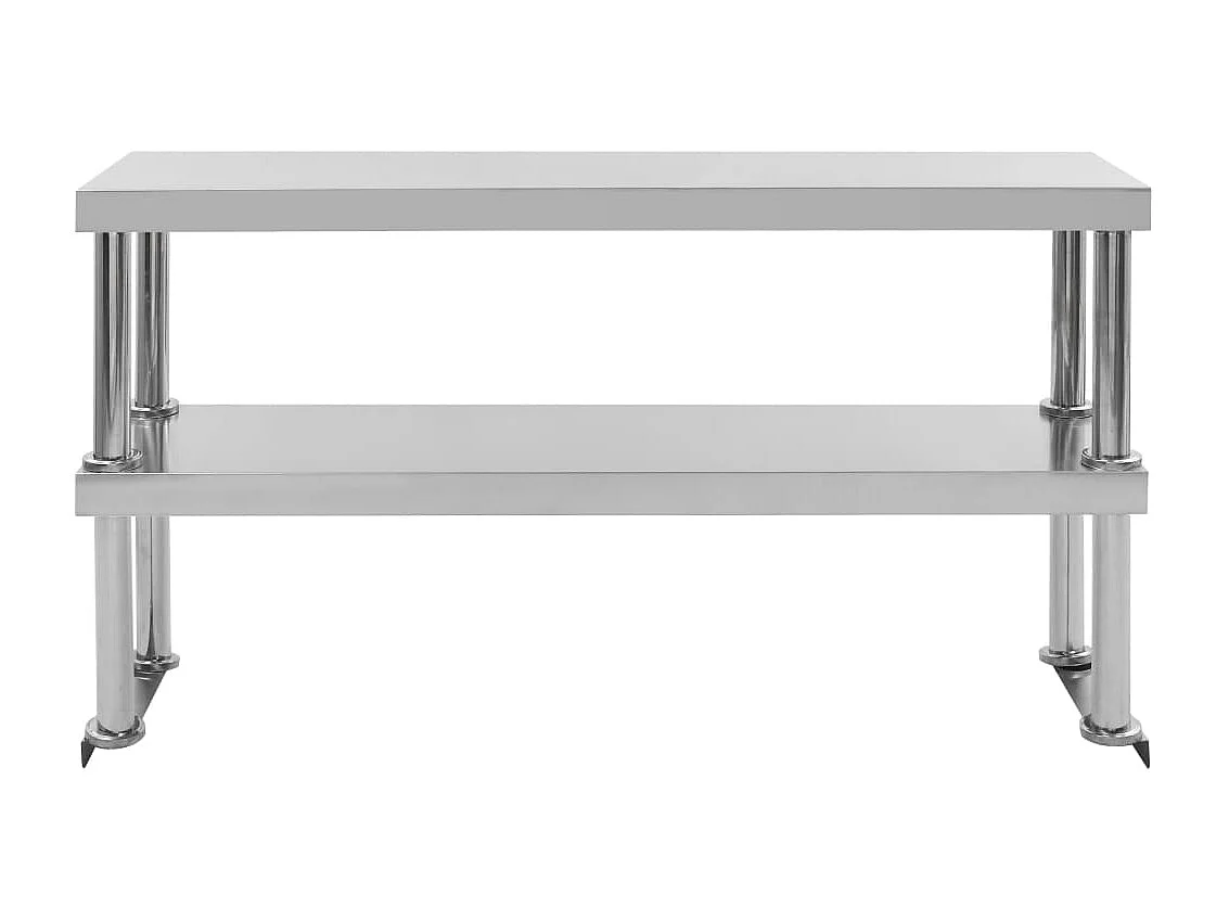 Étagère de table de argenté 120 x 30 x 65 cm 02_0000012