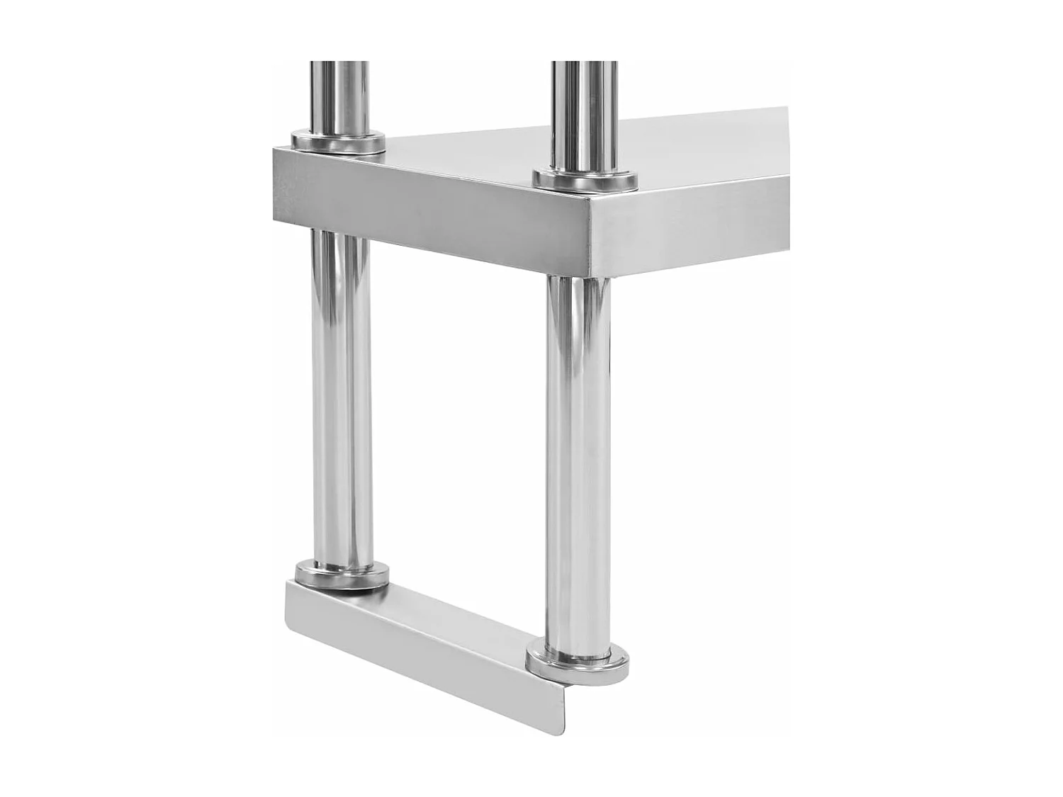 Étagère de table de argenté 120 x 30 x 65 cm 02_0000012