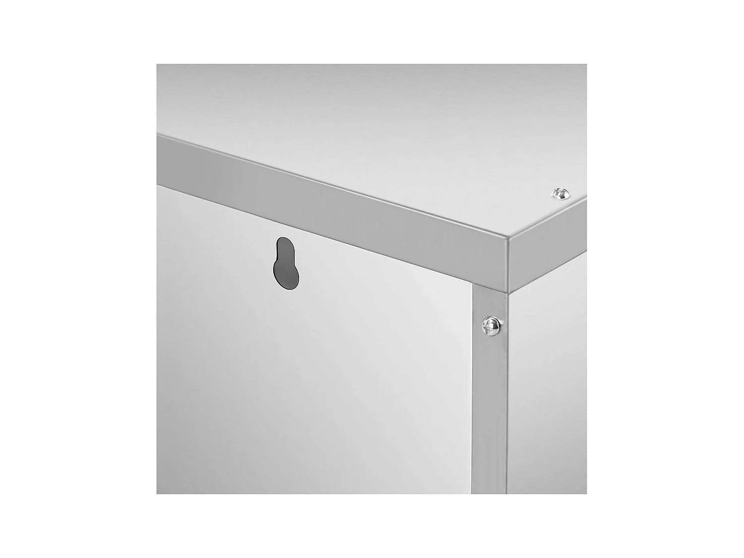 Pensile in acciaio inox pensile in acciaio inox con ante scorrevoli pensile da cucina pensile in acciaio inox 1200 x 400 x 500 mm portata 75 kg 14_0005007