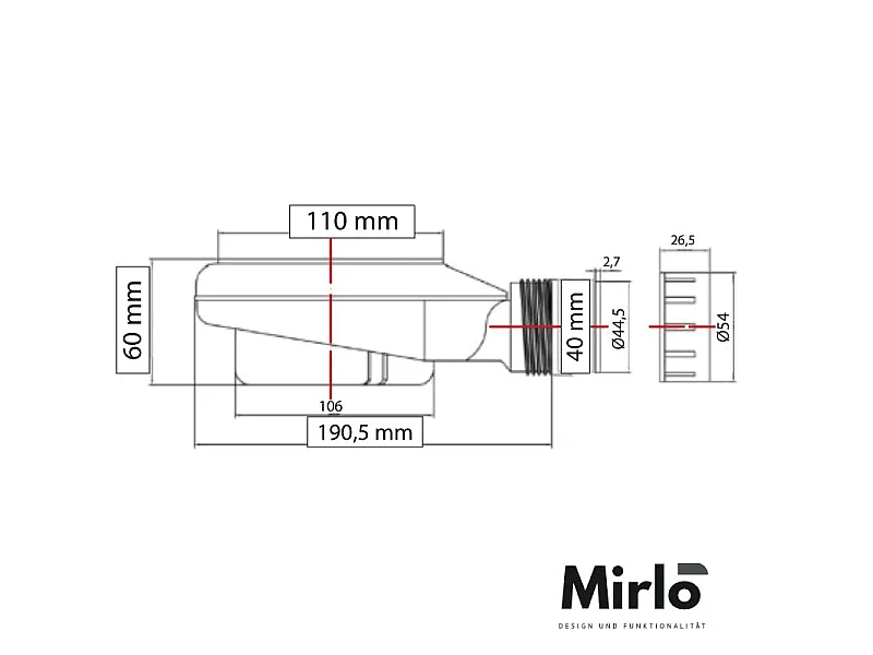 Plato de ducha resina VIC gris  120x130 cm