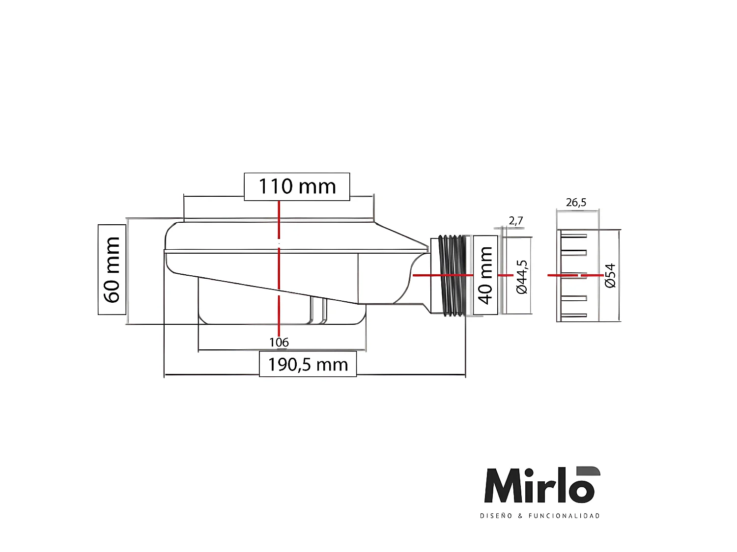 Plato de ducha resina VIC GRIS  90x200 cm