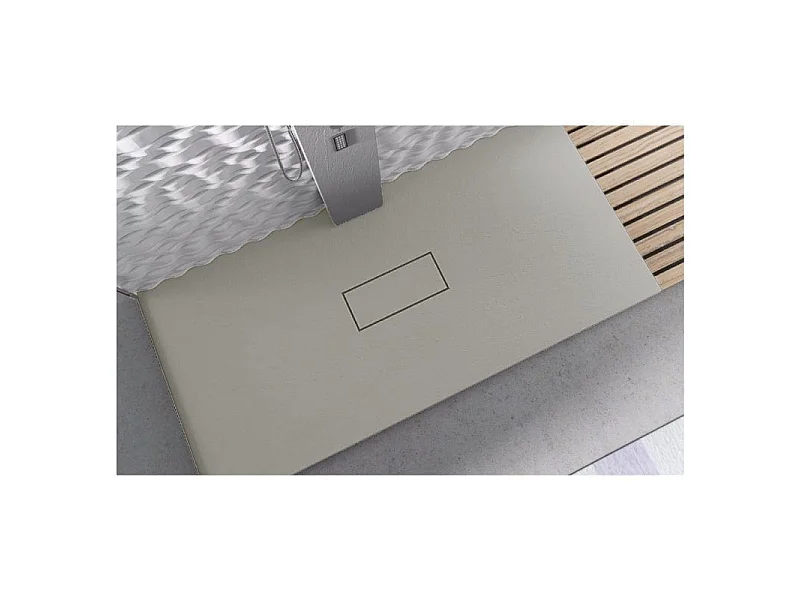 Plato de ducha resina VIC gris  70x200 cm