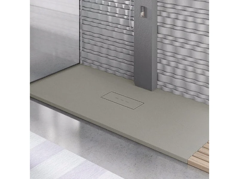Plato de ducha resina VIC gris  70x200 cm