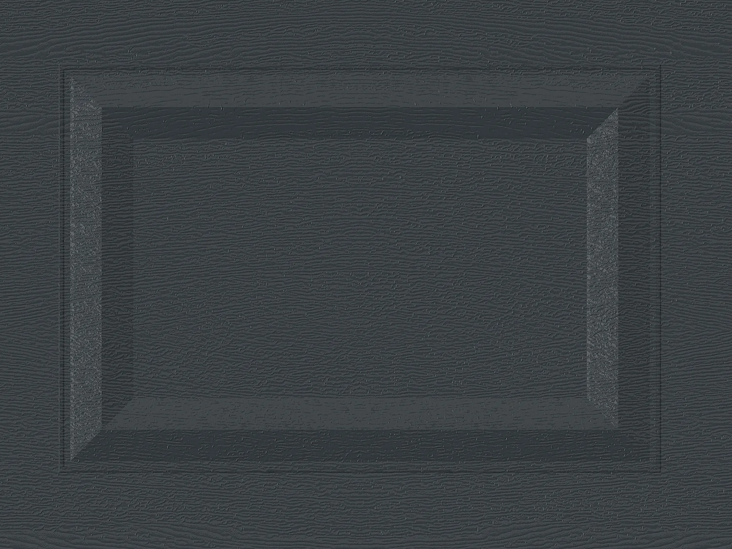 Porte de garage sectionnelle sur mesure à cassettes anthracite - MUGONIA