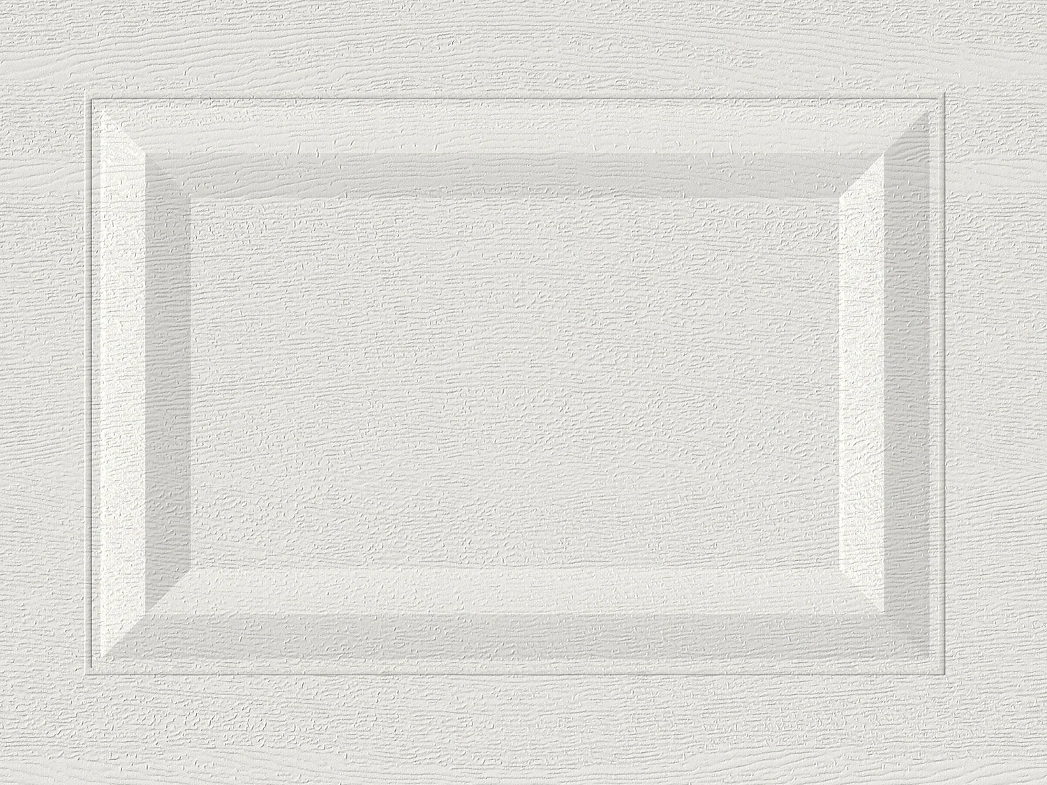 Porte de garage sectionnelle sur mesure à cassettes blanche - MUGONIA