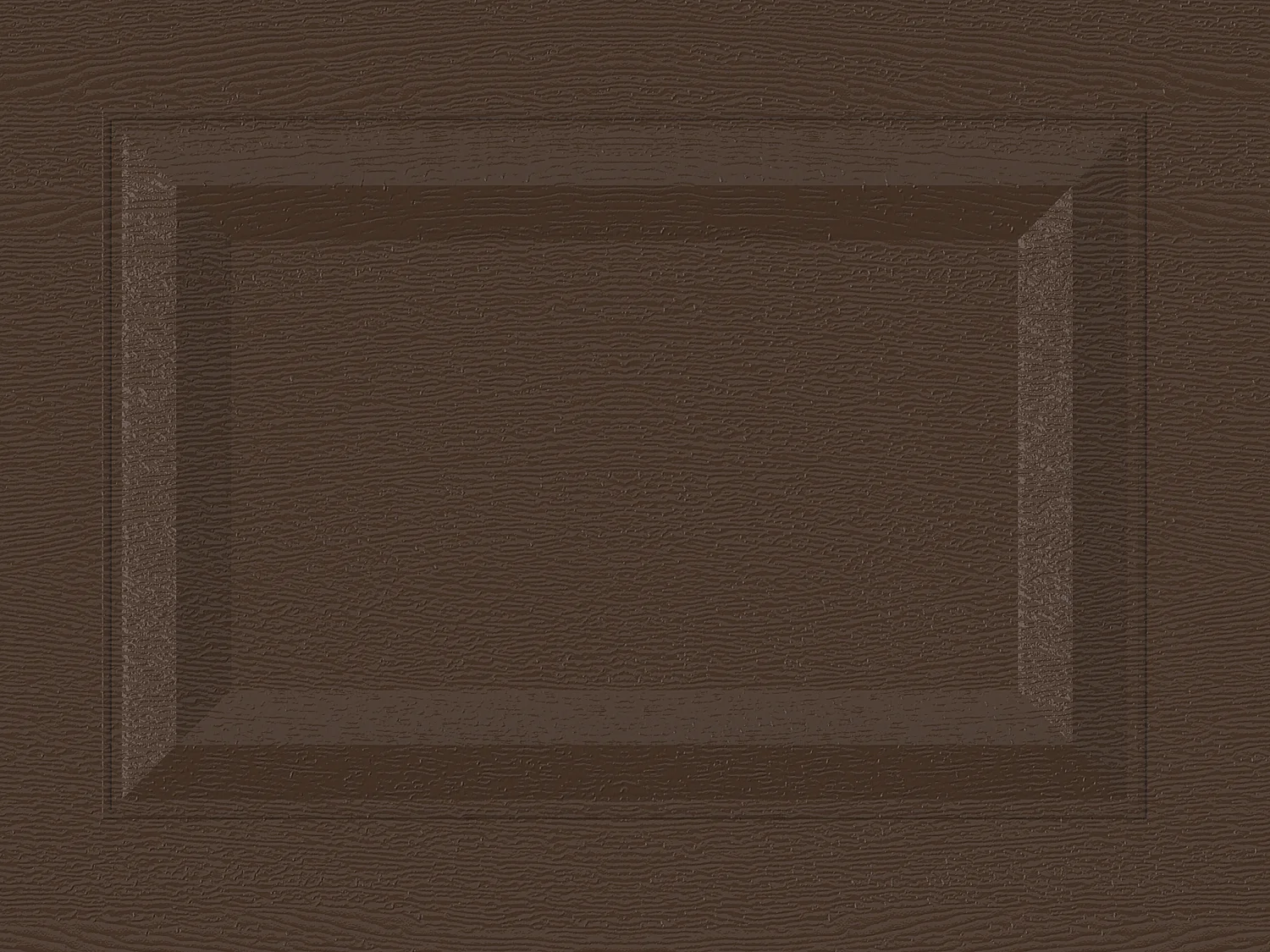 Porte de garage sectionnelle sur mesure à cassettes marron - MUGONIA