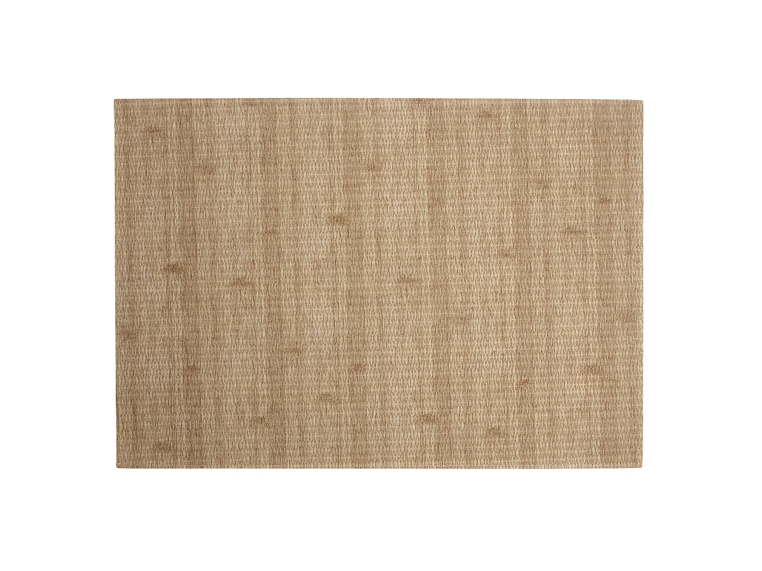 Mantel individual de PVC de 46x33cm color marrón claro.