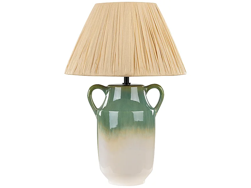 Lampe à poser LIMONES Céramique Vert