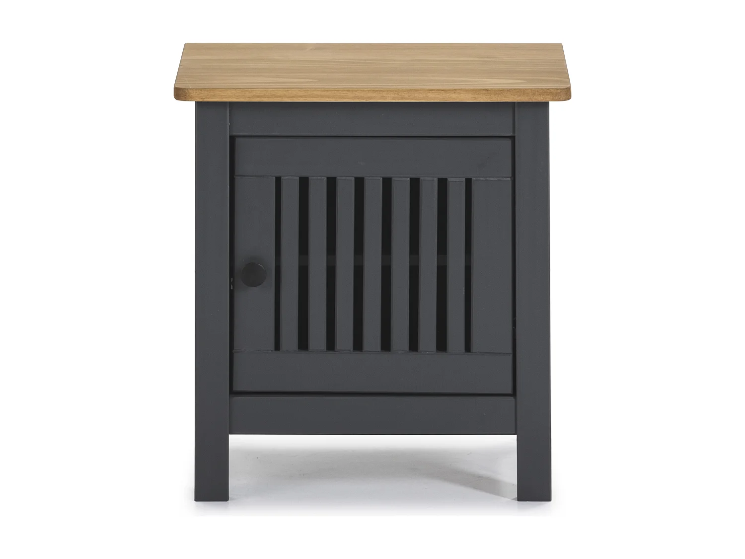 Nachtkastje Bruna - 46x35x49.5cm - Grijs