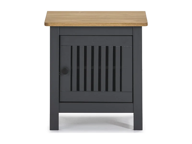Nachtkastje Bruna - 46x35x49.5cm - Grijs