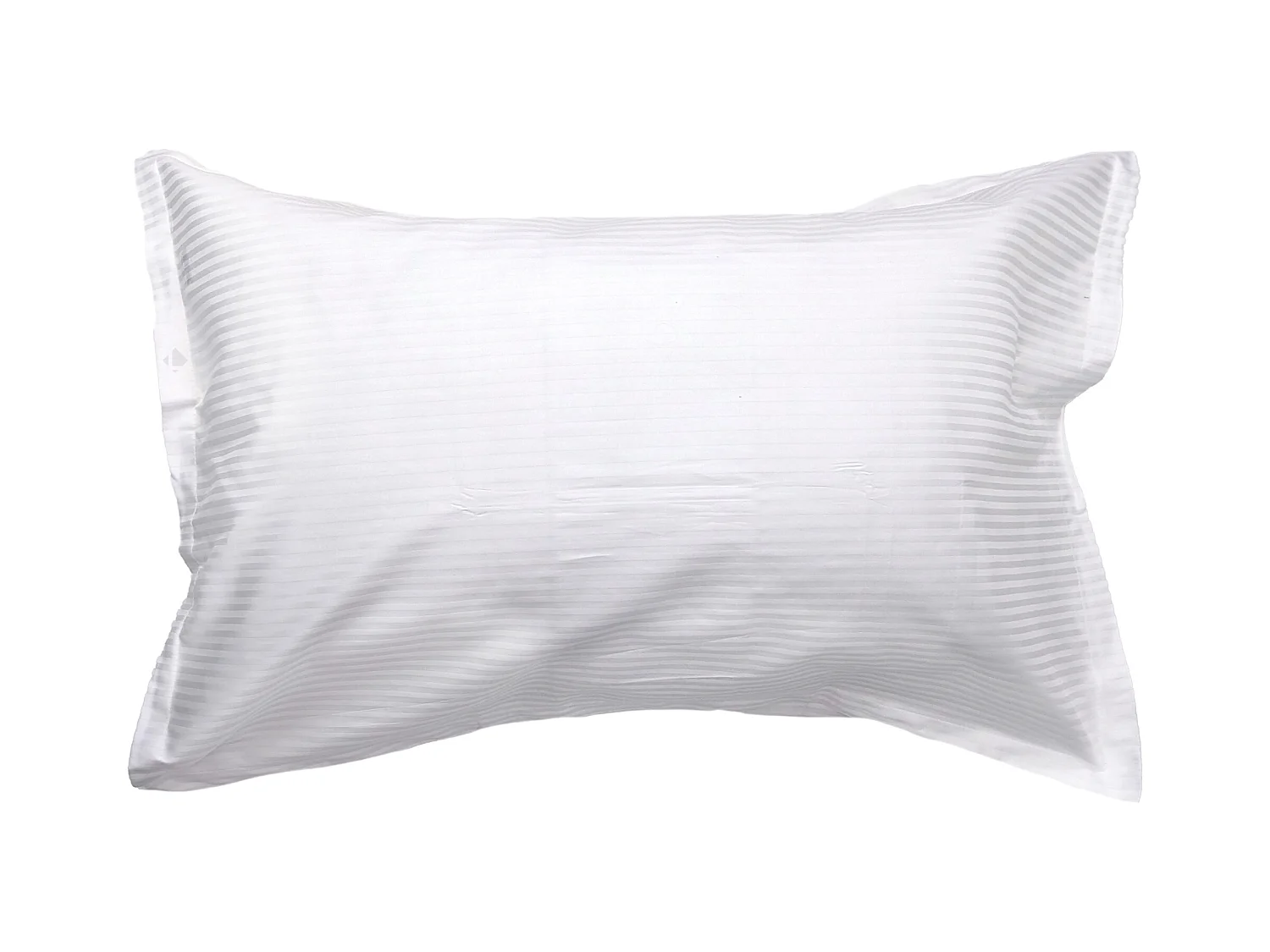 Taie d'oreiller 50x70 cm en satin de coton GRAND HÔTEL blanc