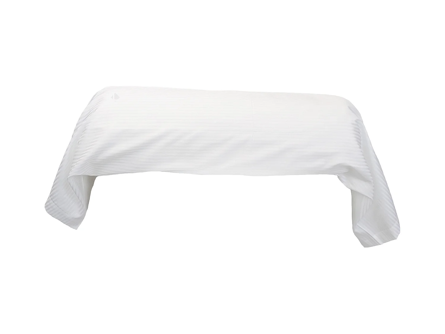 Taie de traversin 140x43 cm satin de coton GRAND HÔTEL blanc