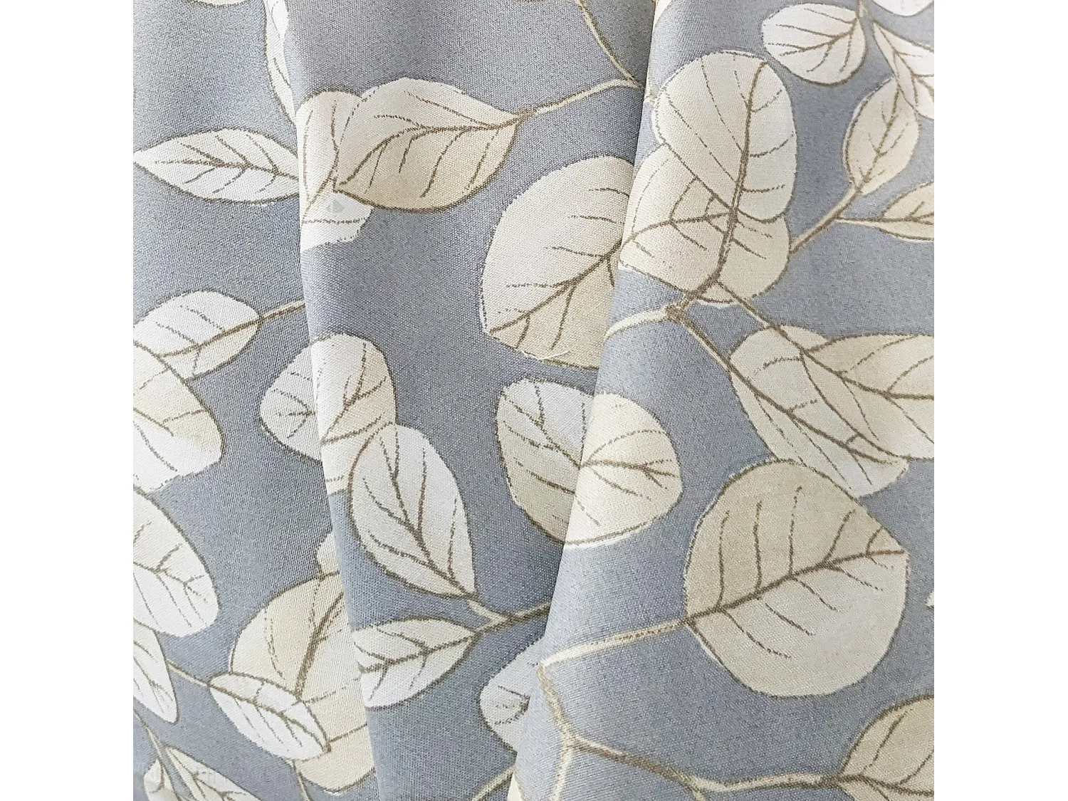 Taie de traversin 200x43 cm en percale coton LISON gris