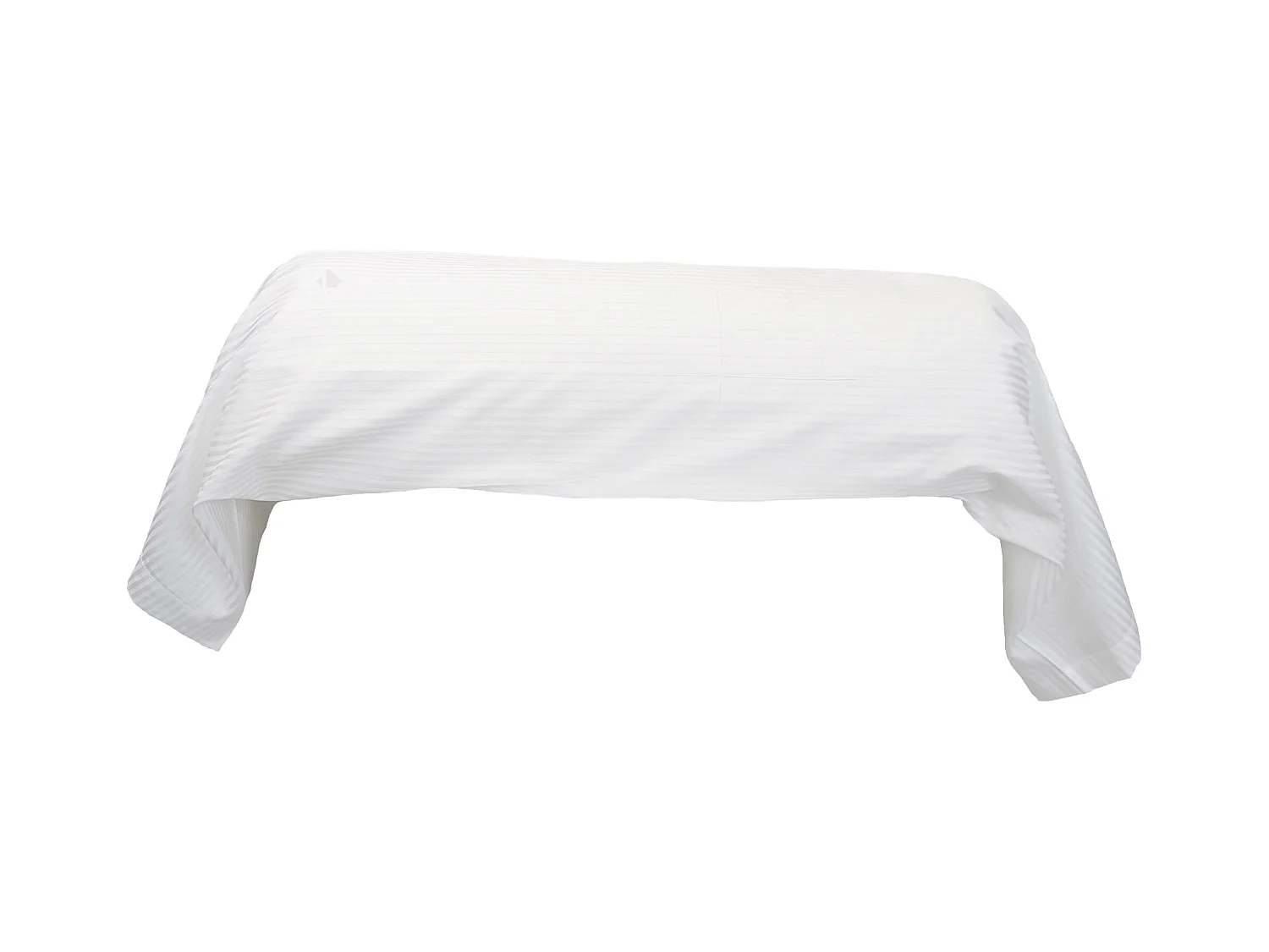 Taie de traversin 200x43 cm satin de coton GRAND HÔTEL blanc