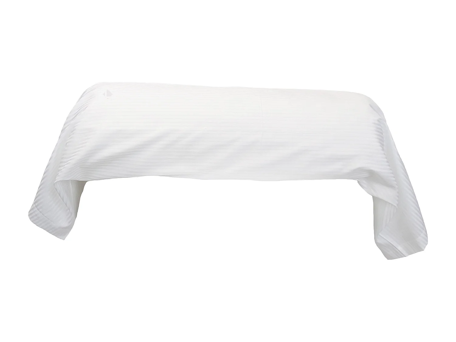 Taie de traversin 200x43 cm satin de coton GRAND HÔTEL blanc