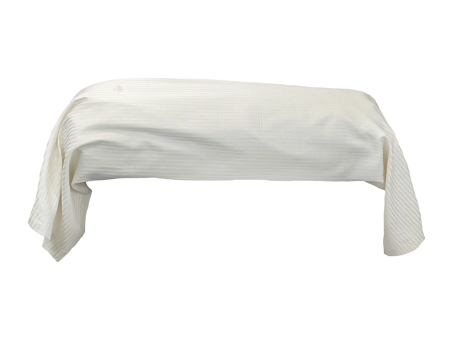 Taie de traversin 240x43 cm satin de coton GRAND HÔTEL marron sable