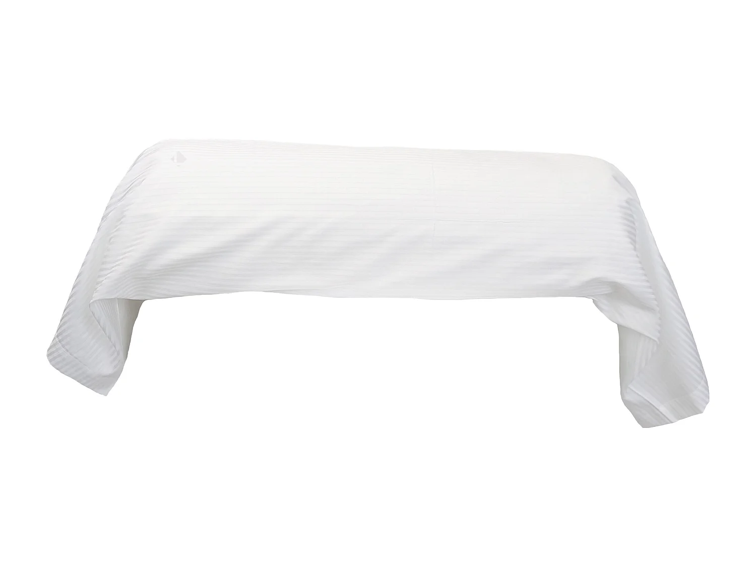 Taie de traversin 240x43 cm satin de coton GRAND HÔTEL blanc
