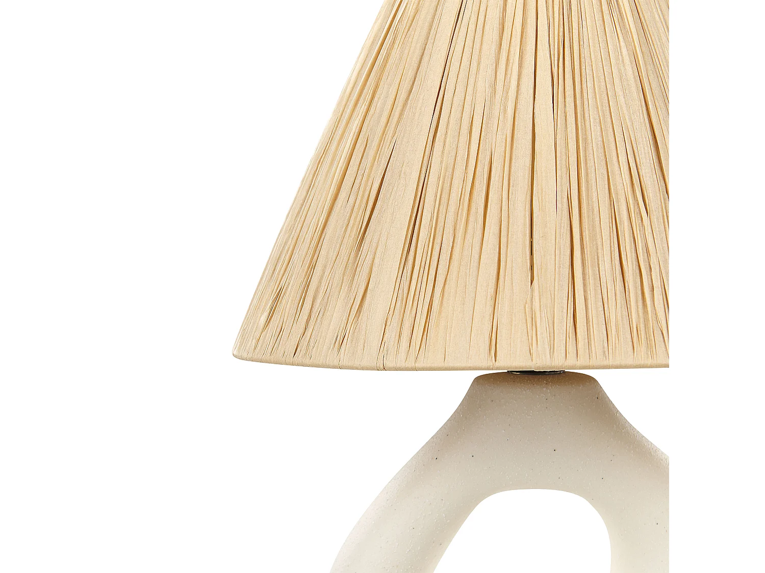 Lampe à poser BARBAS Céramique Naturel