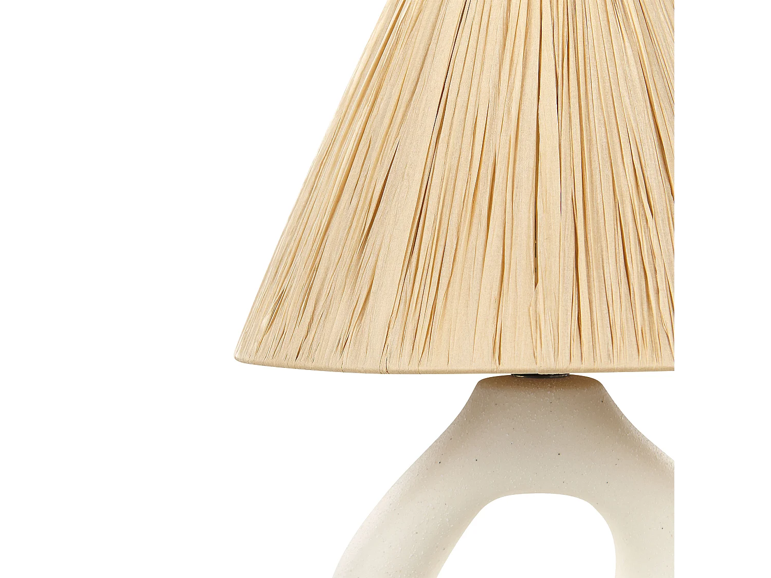 Tafellamp BARBAS Keramiek Natuurlijk