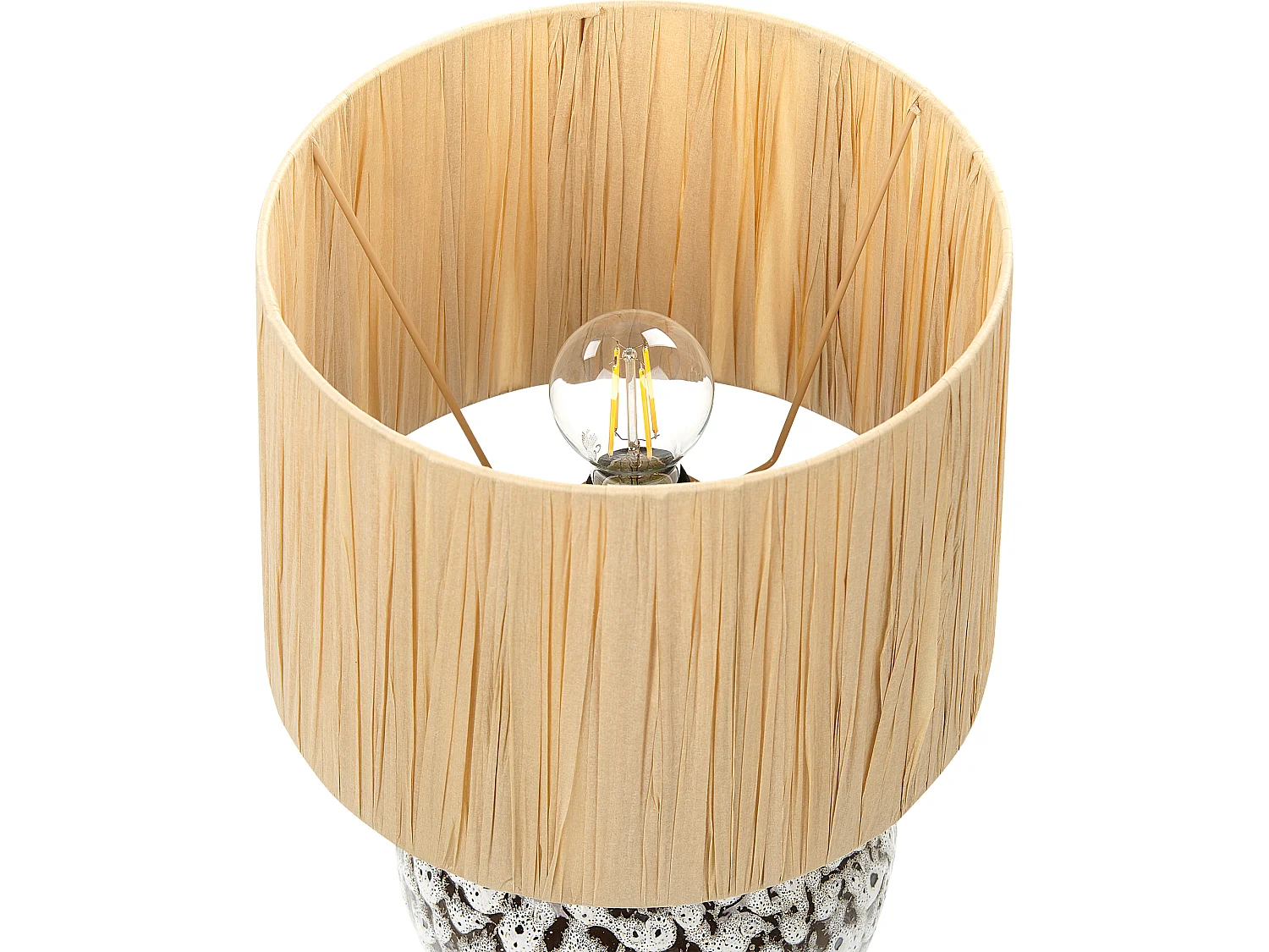 Lampe à poser YUNES Céramique Naturel