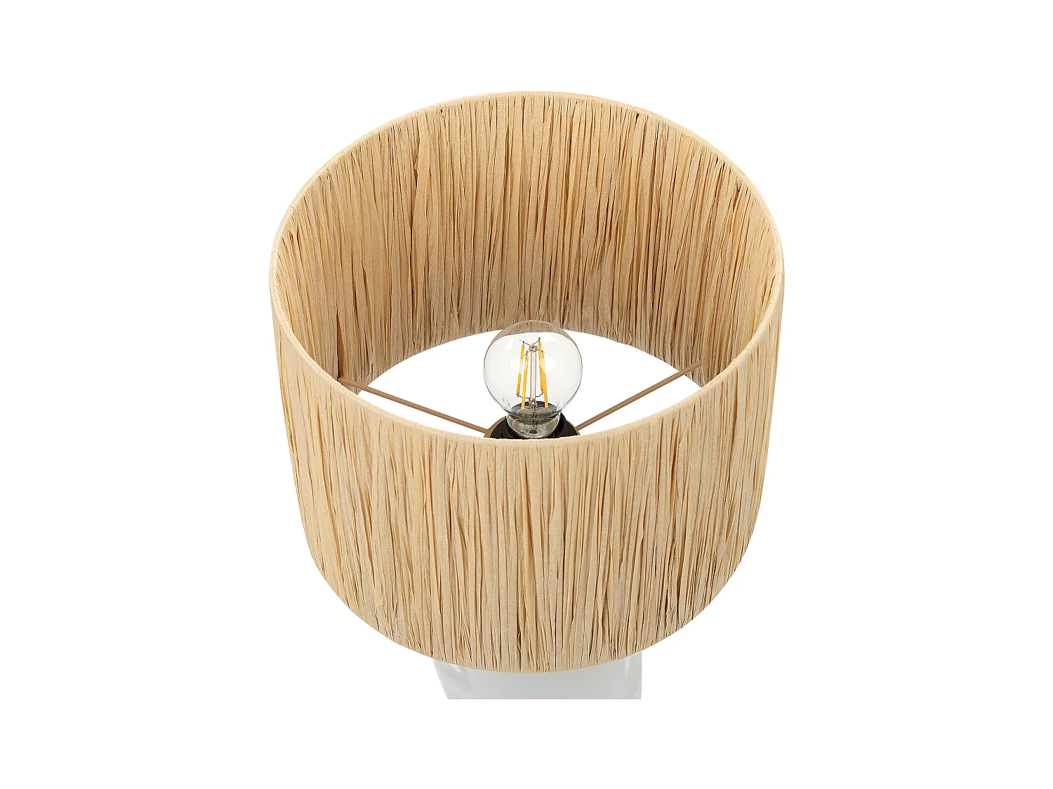 Lámpara de mesa JUBONES Cerámica Natural