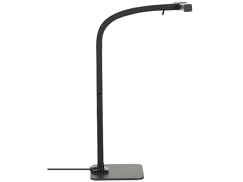 Lampada da scrivania a LED KOURIS con sensore di movimento Metallo Nero