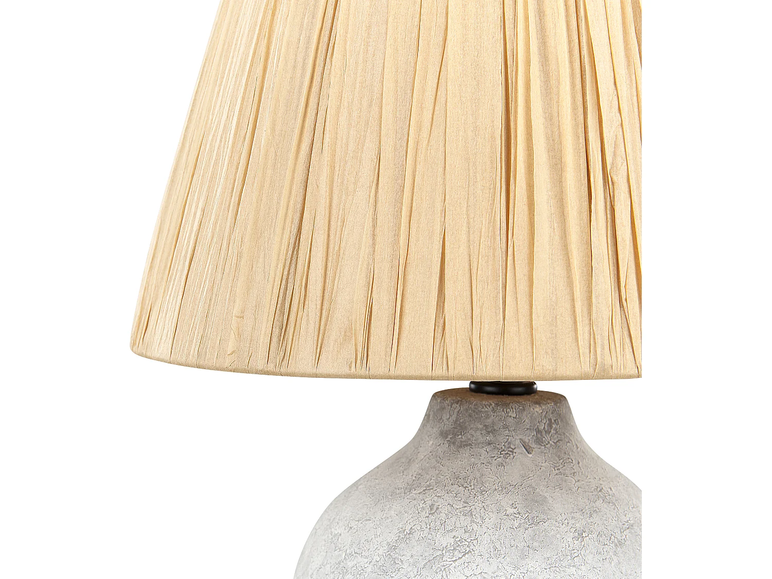 Lampe à poser MATILDE Céramique Gris