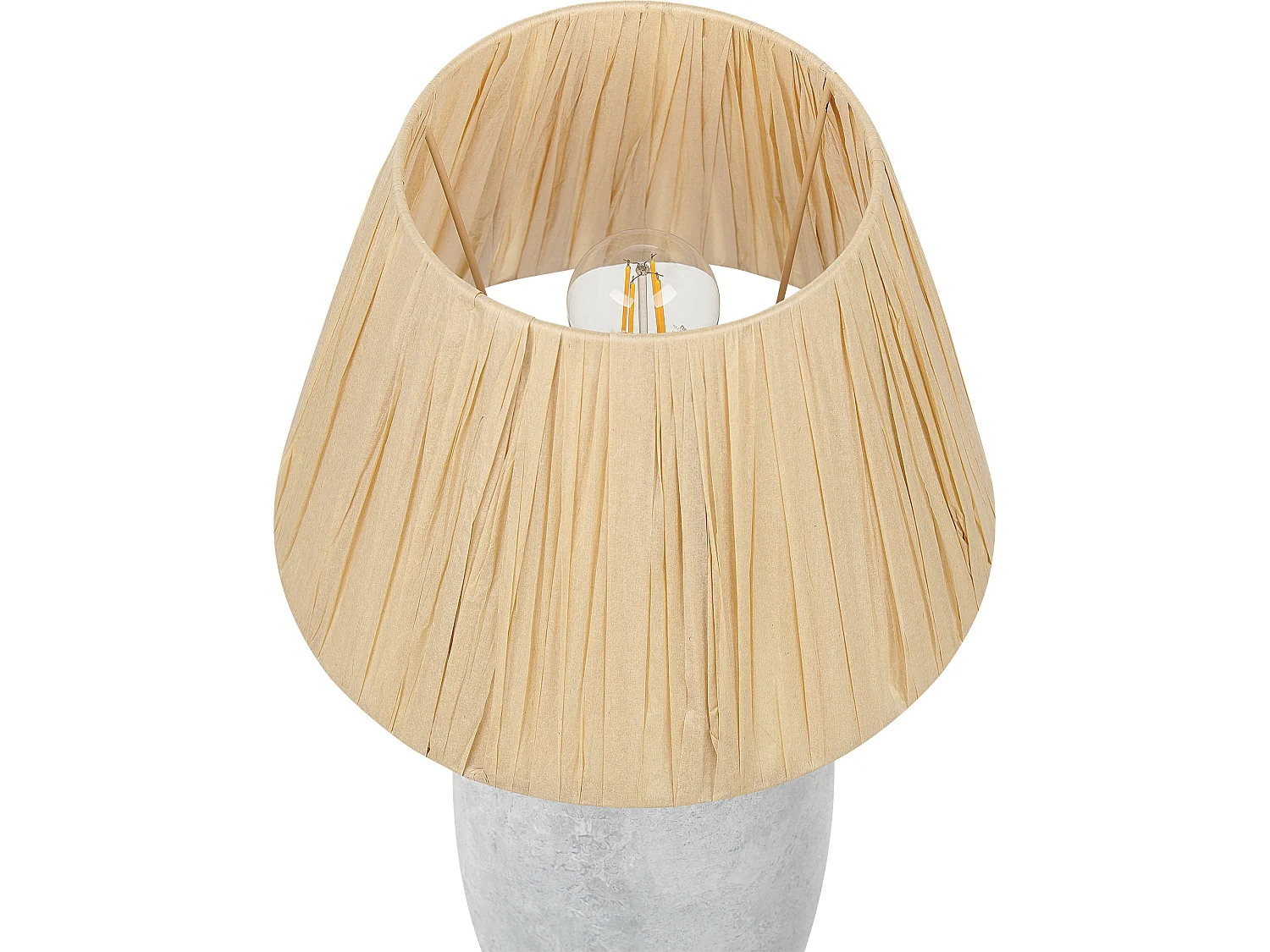 Lampe à poser MATILDE Céramique Gris