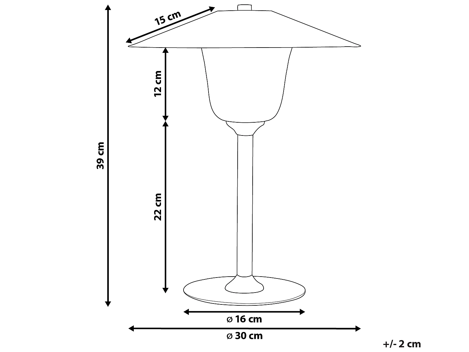 Lampe à poser MOPPY Bois Blanc