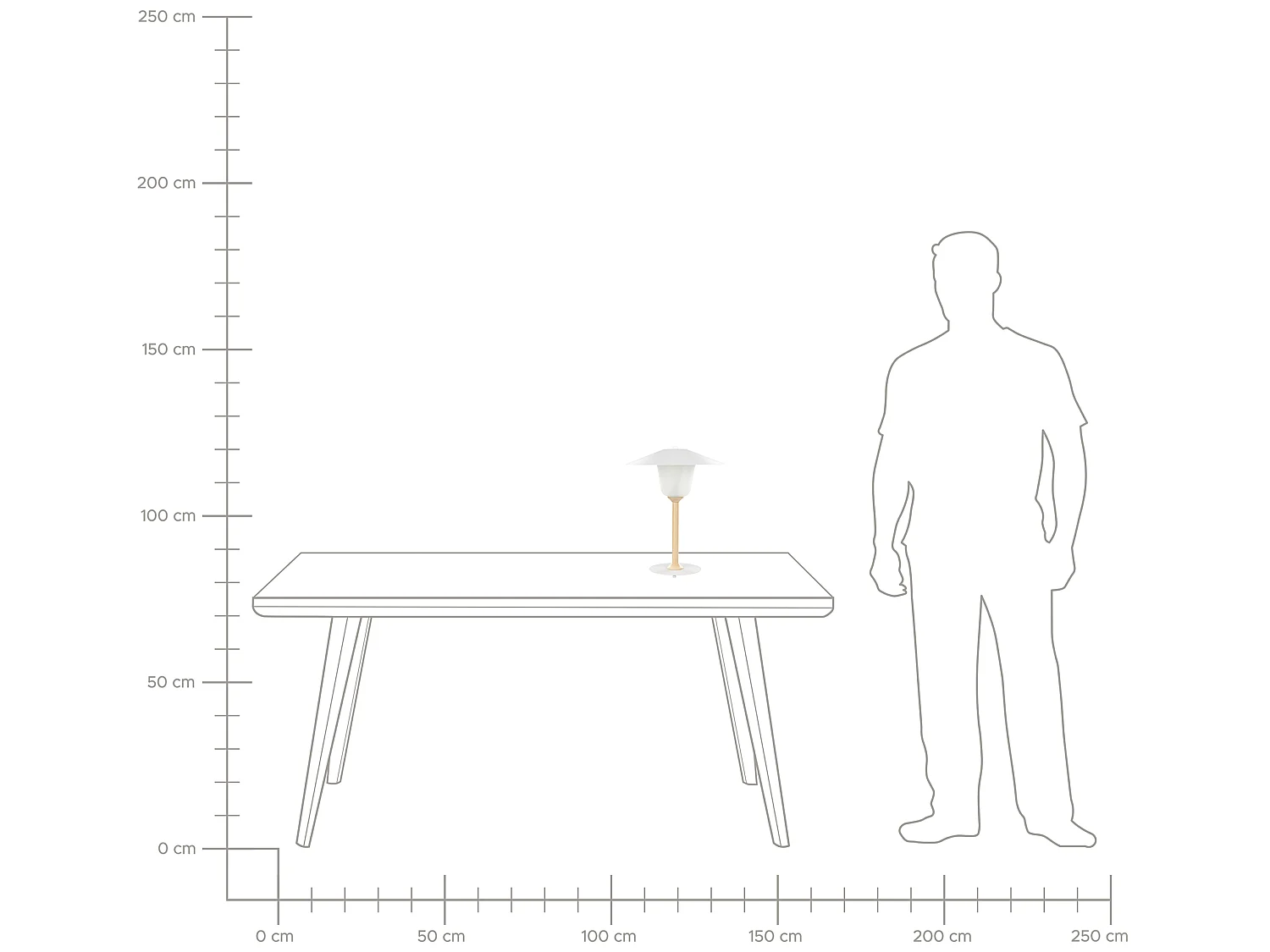 Lampe à poser MOPPY Bois Blanc